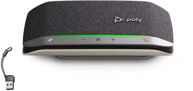 „Poly Sync 20“ laisvų rankų įranga su USB-C/A jungtimis