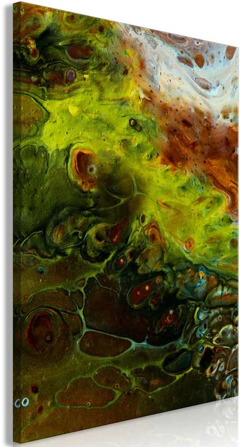 Artgeist Paveikslas - Green Elements (1 Part) Vertical