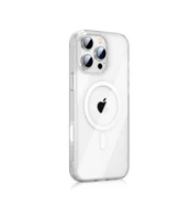 Dėklas HDD Clear MagSafe Case Apple iPhone 16 skaidrus