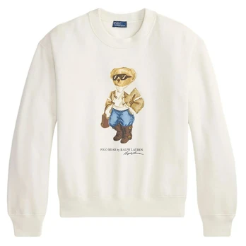 Sportinis nertinis moterims, Smėlio, Knit-sweatshirt