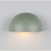 Išorinis sieninis šviestuvas MAAS, žalias, plotis 27 cm, metalas, IP44