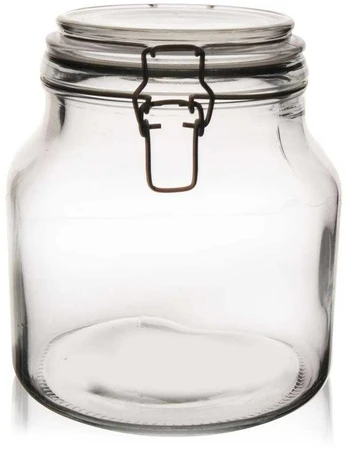 Stiklinis indas iš storo stiklo 2.4 L