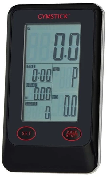 Dviračių kompiuteris Gymstick Wireless Computer, plastikas, juoda