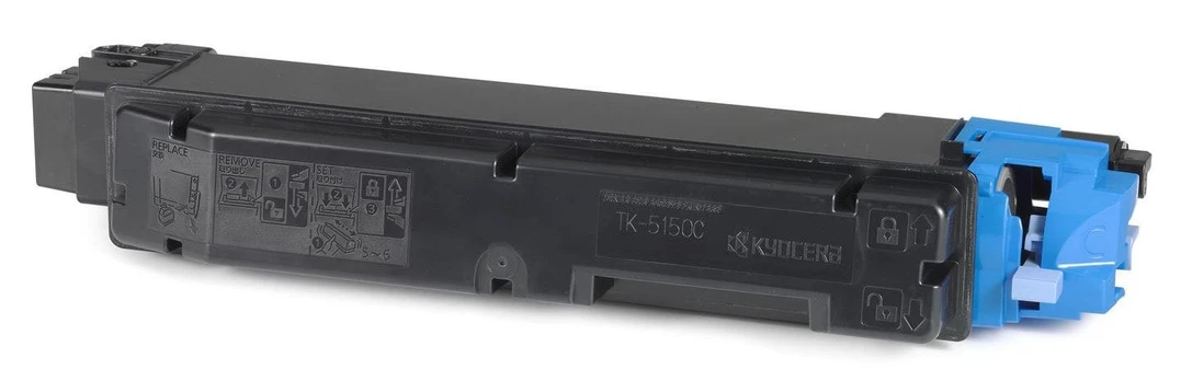 Tonerių kasetė Kyocera TK-5150C, mėlyna