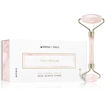 KORIKA Rose quartz facial massage roller (Face Roller) Unisex