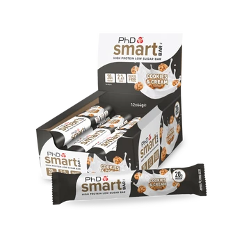 PhD Smart Bar - 12x64g Karamelė