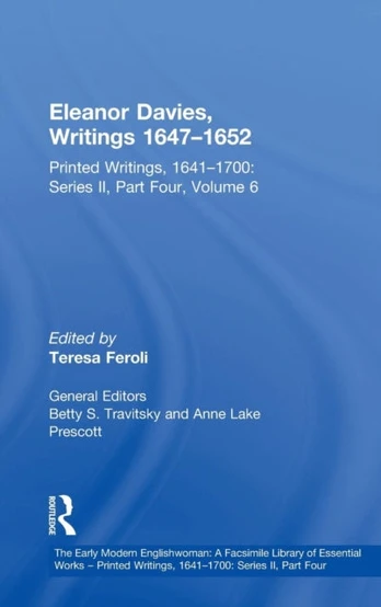 Eleanor Davies, Writings 1647?1652