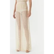 PINKO Palazzo kelnės 105009 A2EX Smėlio Regular Fit