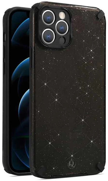 Topt Armor Glitter dėklas skirtas Apple iPhone 11 Pro juodas