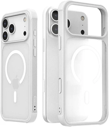 Dėklas Araree Duple M Armor MagSafe do iPhone 17 Pro Max balta