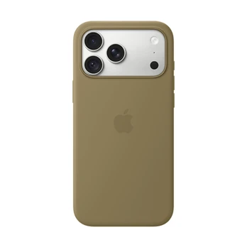 Dėkliukas APPLE iPhone 18 Pro Max Silicone Case with MagSafe - Olive