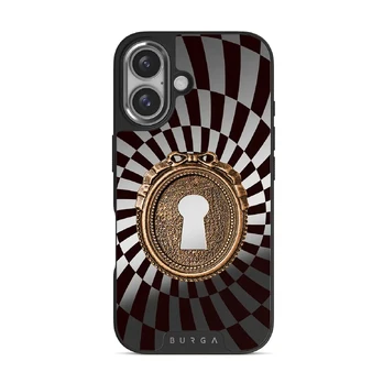 Paradox - iPhone 16 Case, Elite Mirror Dark (MagSafe) / Silver