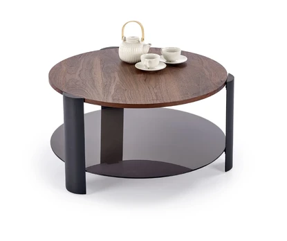 LIRA c.table walnut / black