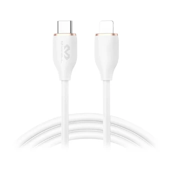 Naujos prekės // Kabel USB-C - Lightning Miccell VQ-D09, 30W, 1,5m, biały