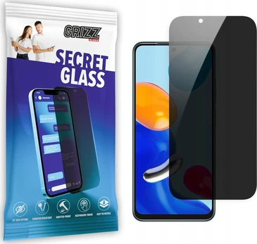 GrizzGlass Szkło prywatyzujące GrizzGlass SecretGlass Xiaomi Redmi Note 11 5G