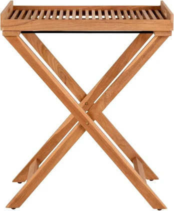 Stalas - Ronda padėklas - 60x40x70 cm - Natūrali
