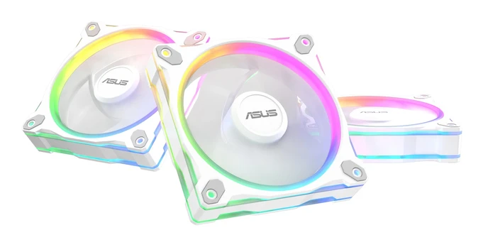 ASUS PRIME MR120 FAN ARGB Baltas 3IN1