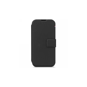 Decoded Textured Silicone Detachable Wallet MagSafe case for iPhone Air - black