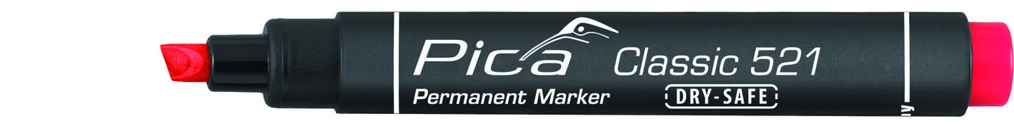 PICA MARKER CLASSIC 521 Raudonas ŚCIĘTY