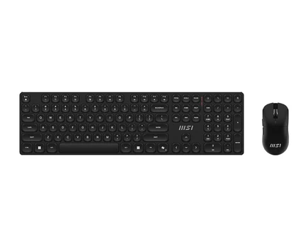 MSI FORGE K210 WIRELESS COMBO WHITE US | Keyboard and Mouse Set | Wireless | Mouse included | US | White | Forge K210 W Combo White US