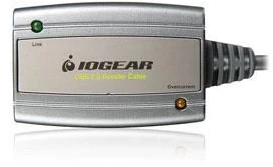 Iogear 16 ft. USB 2.0 A-A Booster Extension Cable for PC/Mac