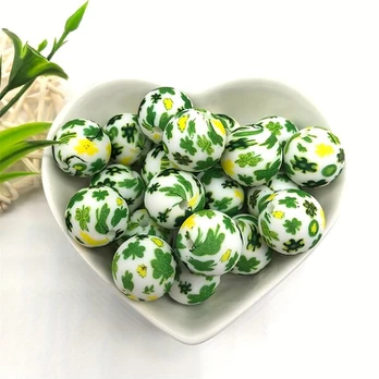 Silikoniniai karoliukai, Blue Butterfly-10pcs