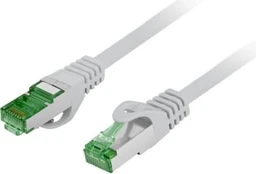 PATCHCORD KAT.7 S/FTP LSZH CU 0.5M SZARY FLUKE PASSED LANBERG