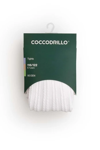 Coccodrillo pėdkelnės, baltos, dydis