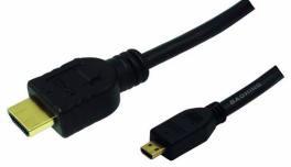 Laidas Logilink HDMI Micro - HDMI Micro HDMI, HDMI, 2 m, juoda