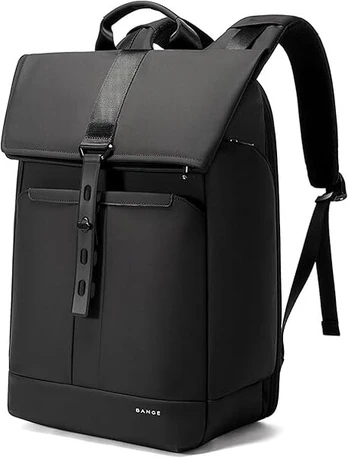 Kuprinė Bange Roll Top, 15,6", juoda