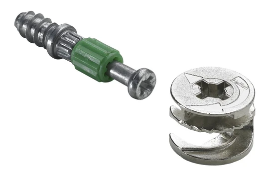 Ekscentrikas su sraigtu HETTICH, pak. 8 vnt. 15/20mm, 89341