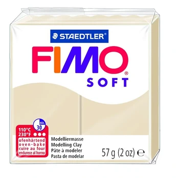 Modelinas FIMO SOFT, 57 g, smėlio sp., vnt.