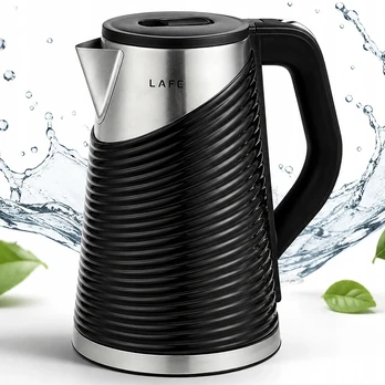 Elektrinis virdulys Lafe, 1,8 l, juodas