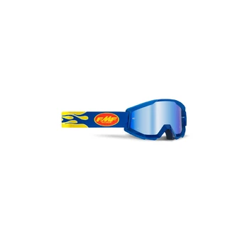FMF PowerCore FLAME Navy - Mirror Blue akiniai