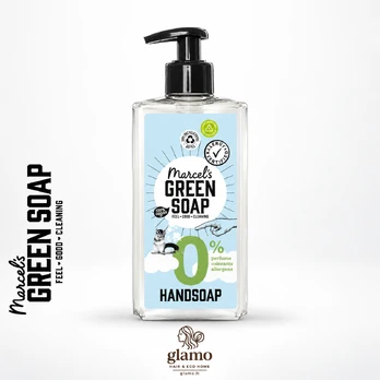 Marcel’s Green Soap 0% – rankų muilas be kvapiklių, 500 ml