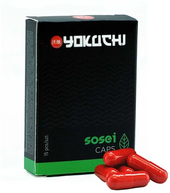 Trąšos ant žemės Yokuchi Sosei Caps Capsules - 15 vnt.