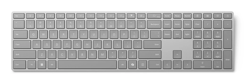 Microsoft Surface Keyboard Bluetooth AT/DE Gray