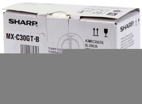 Tonerių kasetė Sharp MX-C30GT-B, juoda
