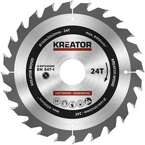 Pjovimo diskas Kreator, 160 mm x 30 mm