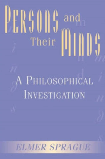 Persons And Their Minds
