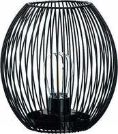 Leonardo Latarnia LED juoda 24cm CASOLARE - Leonardo