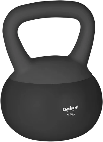 Soft Kettlebell miękki winylowy 10kg REBEL ACTIVE