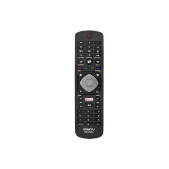 HQ LXP1285 TV remote control PHILIPS LCD NETFLIX 3D RM-L1285 Black