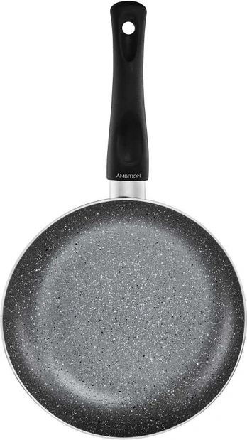 Keptuvė Pedra su powłoką Qualum Basic Stone Edition 28 cm AMBITION