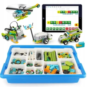 Programuojamas robotikos konstruktorius WeDo 2.0 su Smart Hub ir jutikliais, 200+ elementų