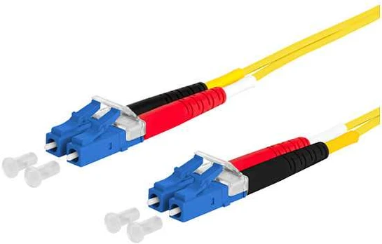 METZ CONNECT OpDAT jungties kabelis, LC-D/LC-D OS2, 3 m