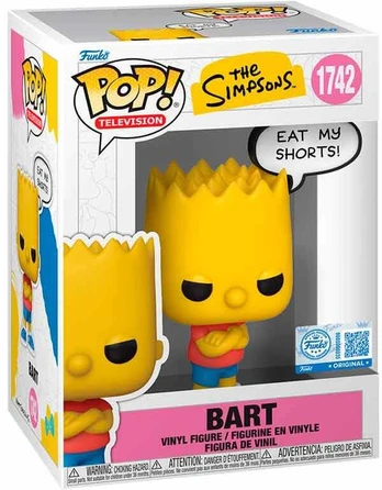 Funko POP figure The Simpsons Bart Exclusive