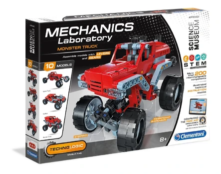 Clementoni konstruktorius "Mechanical Labs - Monster Trucks"