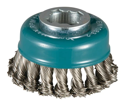 Vielinis diskinis šepetys Makita X-LOCK, 80 mm