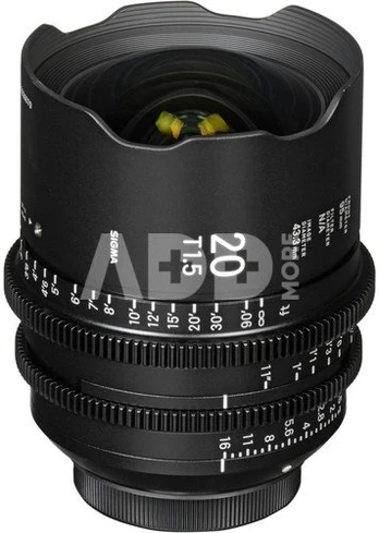 Sigma 20mm T1.5 FF (Sony E)